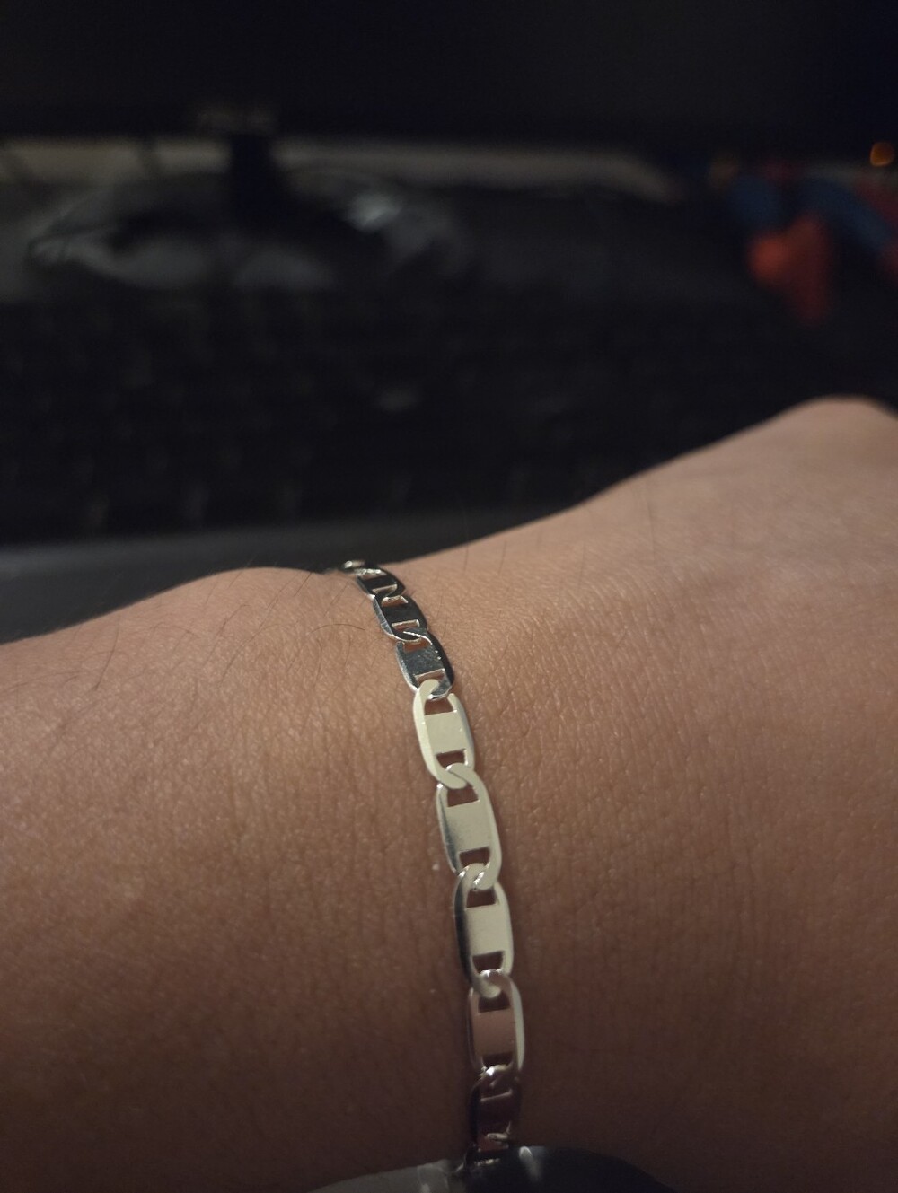 Bnew Sterling Silver Mariner 5-6mm Bracelet